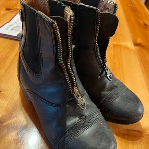 Girls horse riding boots size 1
